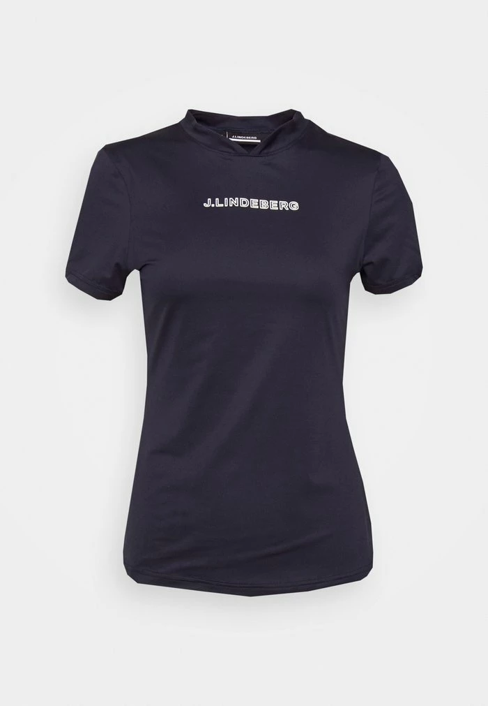 J.LINDEBERG MEJA - Print T-shirt - Navy 4 J.LINDEBERG MEJA - Print T-shirt - Navy - Image 4