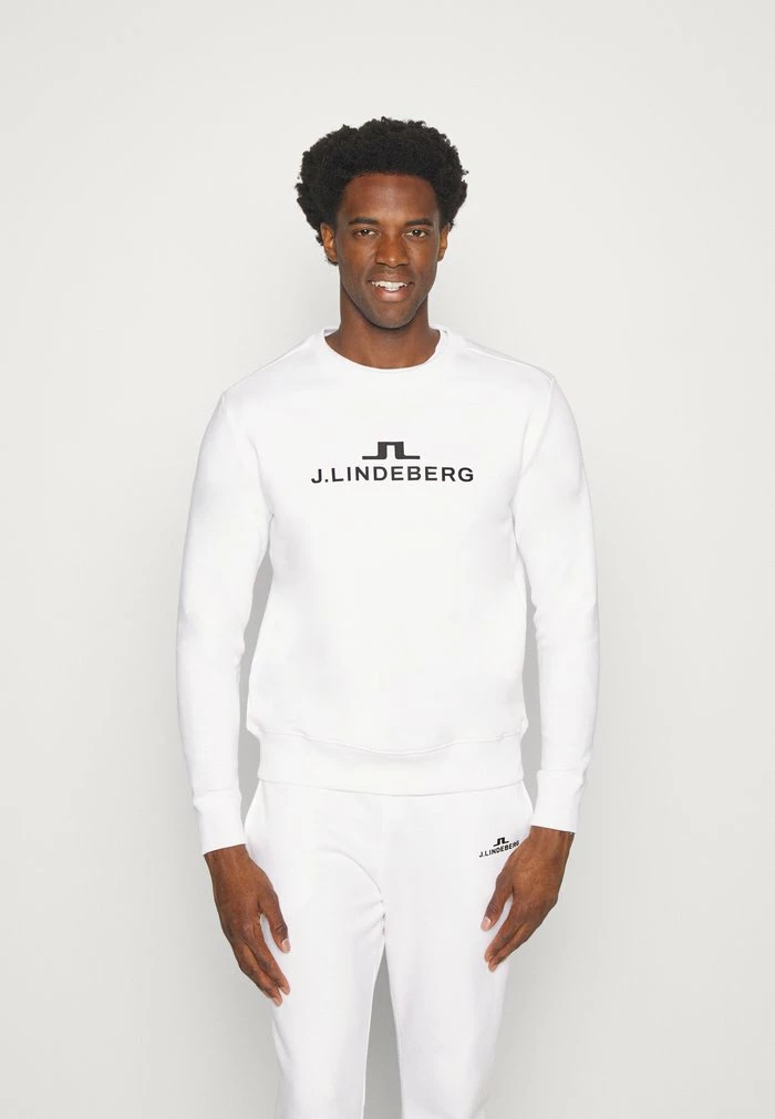 ALPHA CREW NECK - Sweatshirt - white