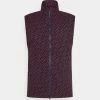 J.LINDEBERG PACKLIGHT PRINT GOLF VEST - Waistcoat - Ketchup
