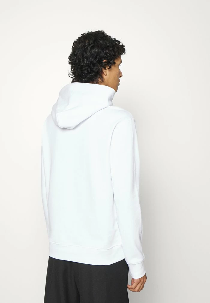 THROW PATCH HOODIE - Sweatshirt - white