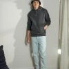 J.LINDEBERG CHIP POCKET HOODIE - Sweatshirt - Dark Grey Melange