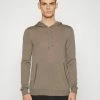 J.LINDEBERG LAURIE LIGHT HOODIE - Jumper - Walnut
