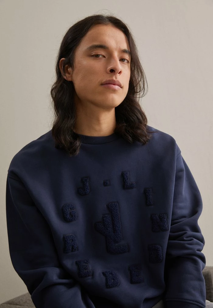 KYZER LOGO CREW NECK - Sweatshirt - navy