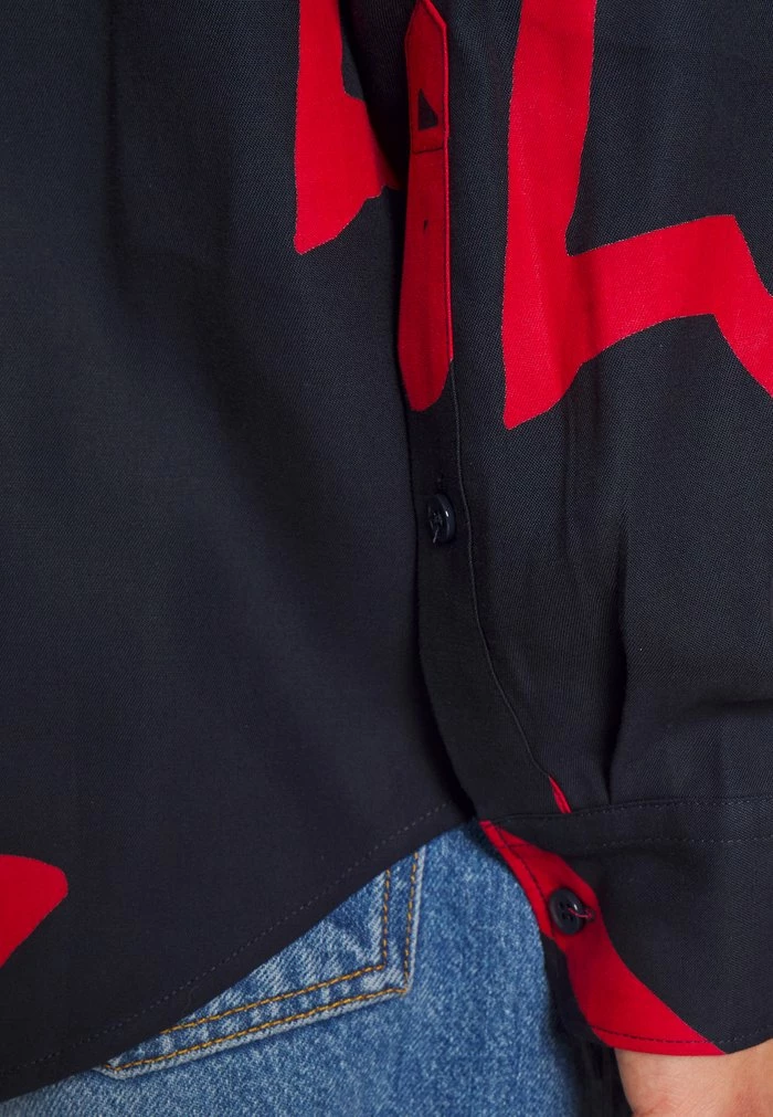 ASTER STAR PRINT SHIRT - Shirt - navy