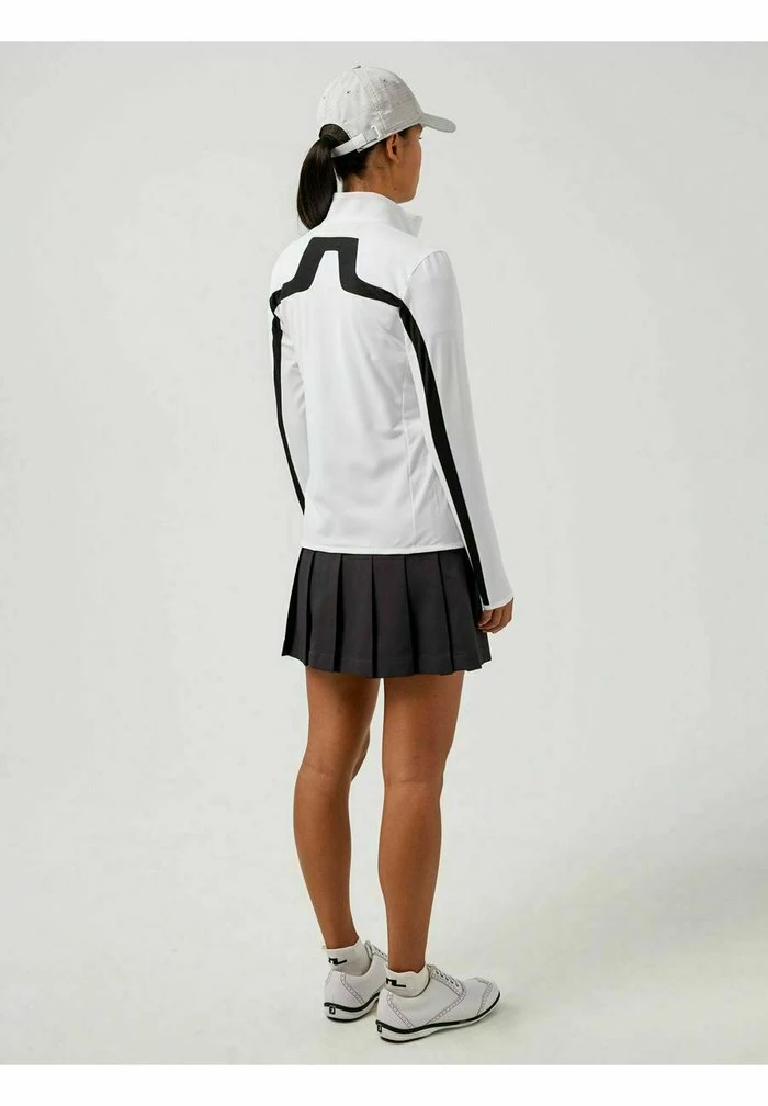 JANICE MID LAYER - Zip-up sweatshirt - white