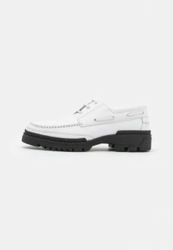 J.LINDEBERG SKIP LOAFER - Boat Shoes - White