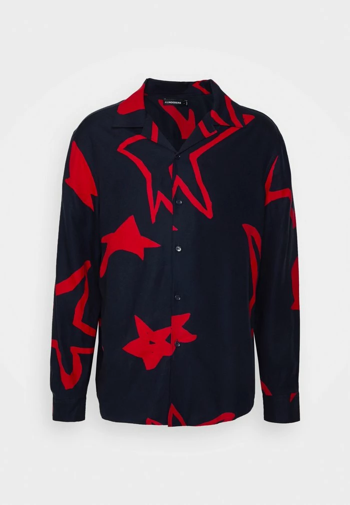 ASTER STAR PRINT SHIRT - Shirt - navy