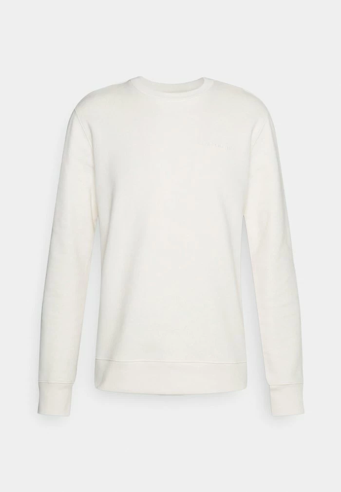 THROW CREW NECK - Sweatshirt - cloud white