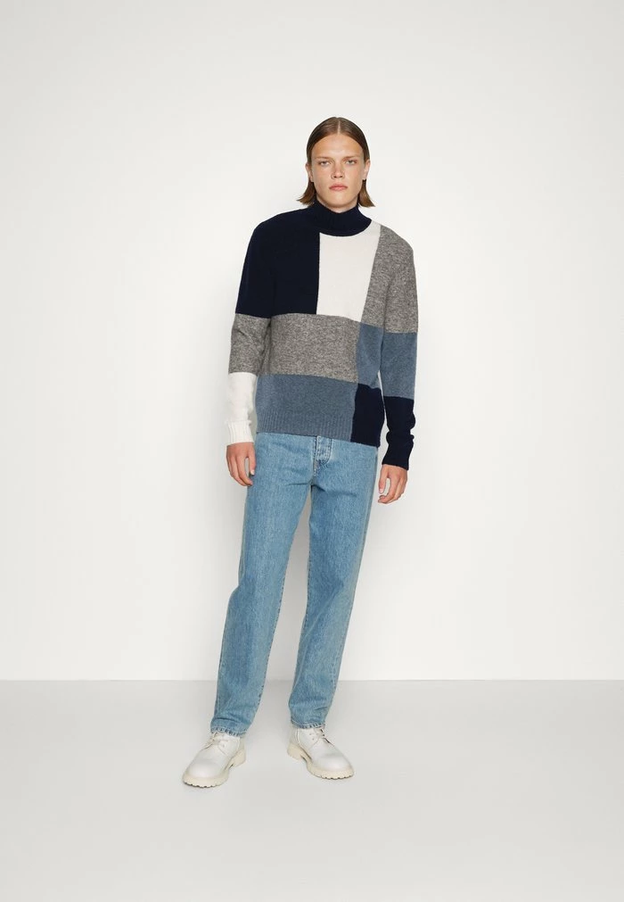 ORIAN TURTLENECK - Jumper - nautical blue