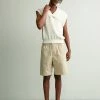J.LINDEBERG EARL LIGHT - Shorts - Batique Khaki