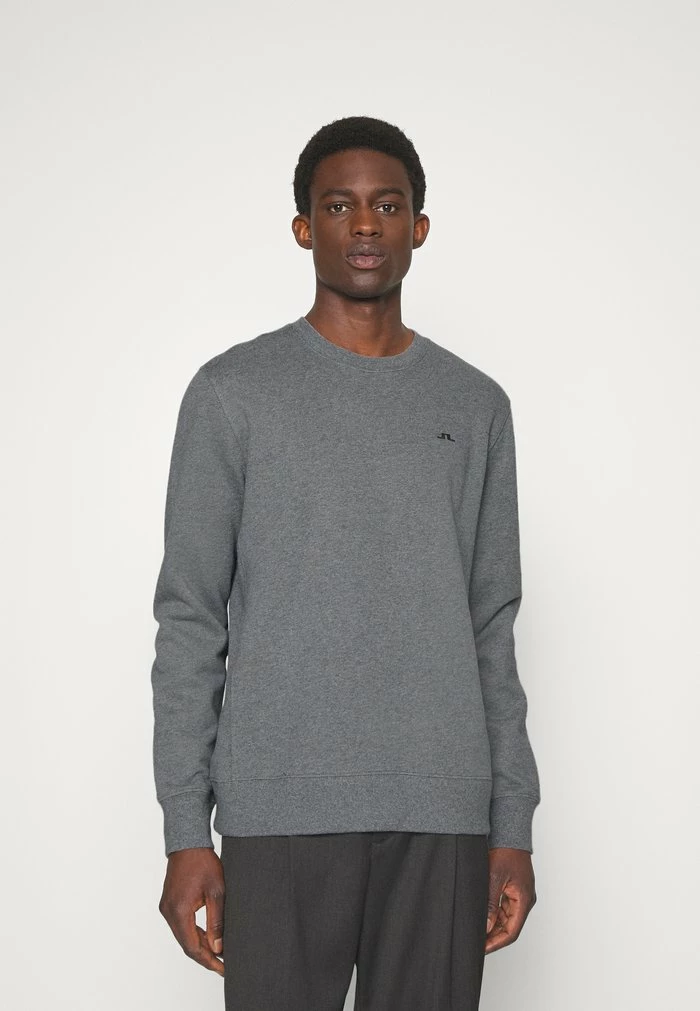 CREW NECK - Sweatshirt - mid grey melange