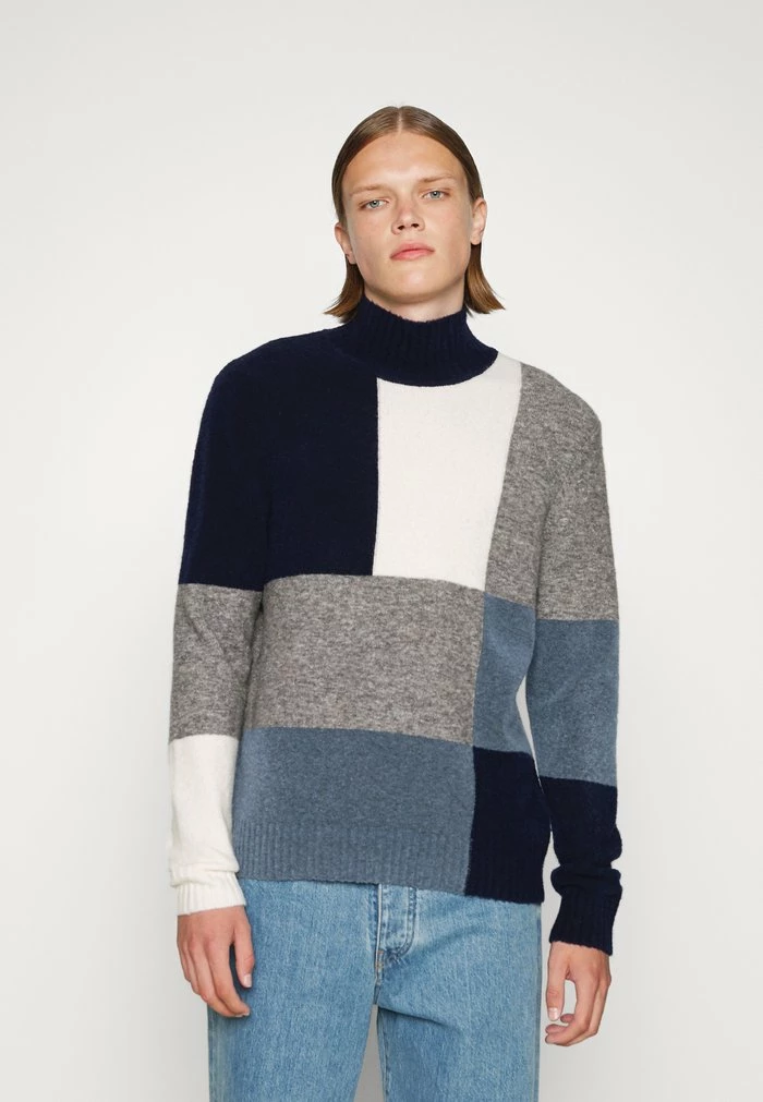 ORIAN TURTLENECK - Jumper - nautical blue