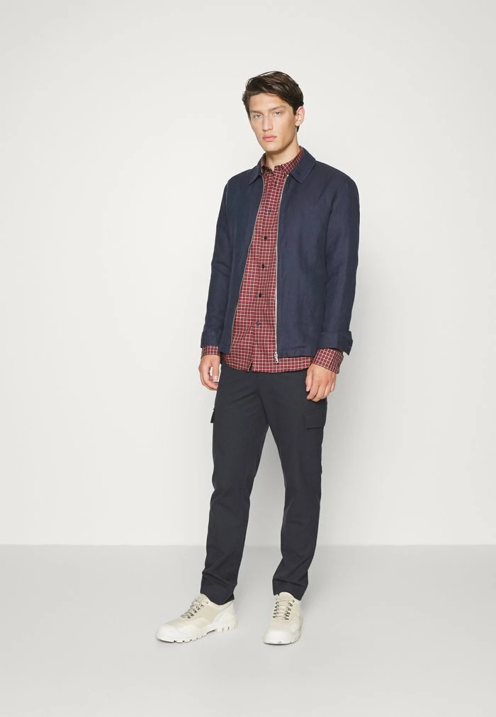 JASON ZIP OVERSHIRT - Light jacket - navy
