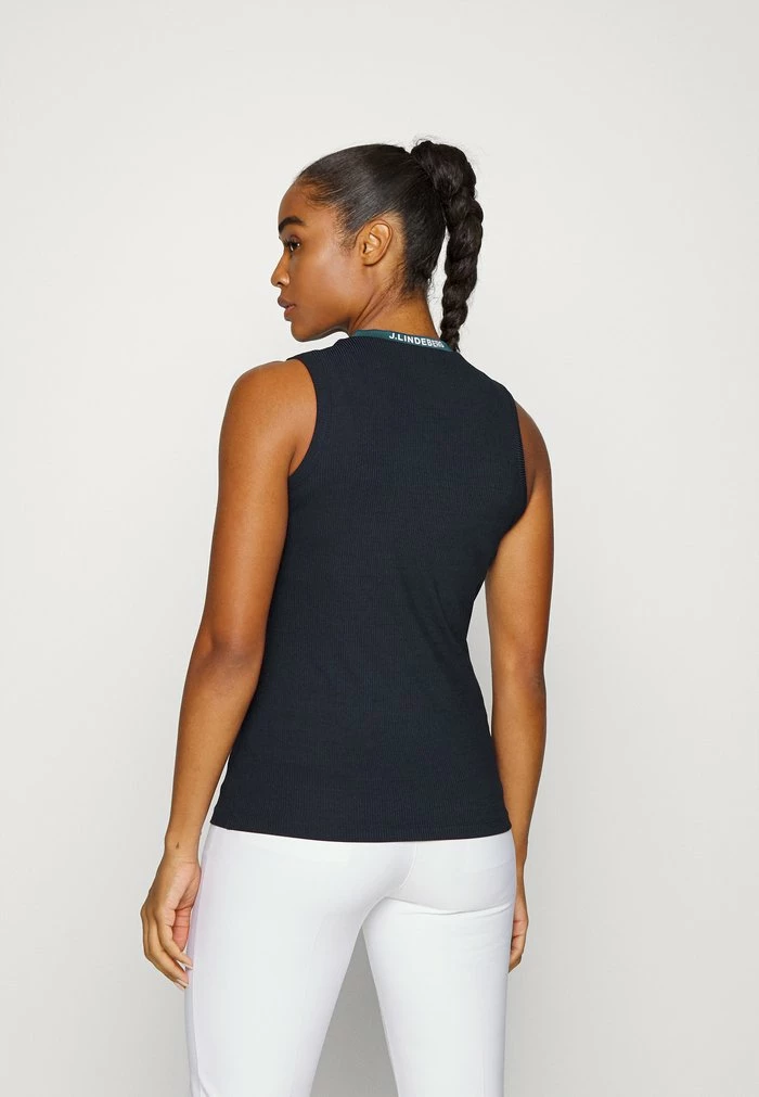 J.LINDEBERG SHANI SLEEVELESS GOLF - Top - Navy 3 J.LINDEBERG SHANI SLEEVELESS GOLF - Top - Navy - Image 3