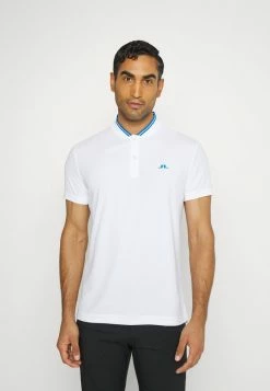 J.LINDEBERG TYSON REGULAR FIT GOLF - Print T-shirt - White