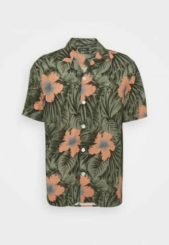 J.LINDEBERG PRINT RESORT SHIRT - Shirt - Sage