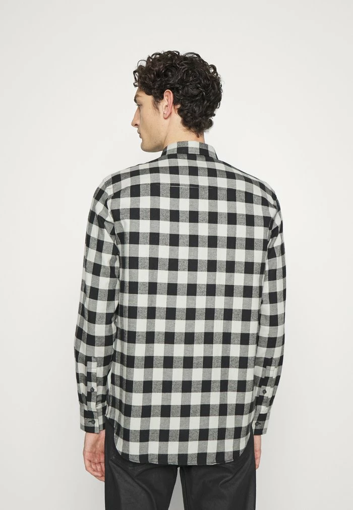 J.LINDEBERG WOTON GINGHAM REG FIT - Shirt - Black 3 J.LINDEBERG WOTON GINGHAM REG FIT - Shirt - Black - Image 3