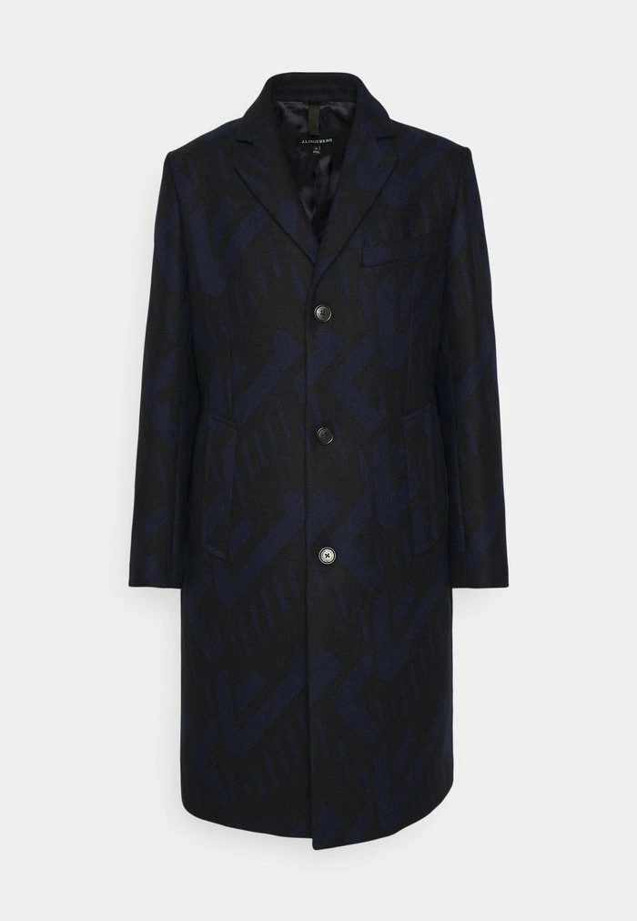 BURKE GEO COAT - Classic coat - jl navy