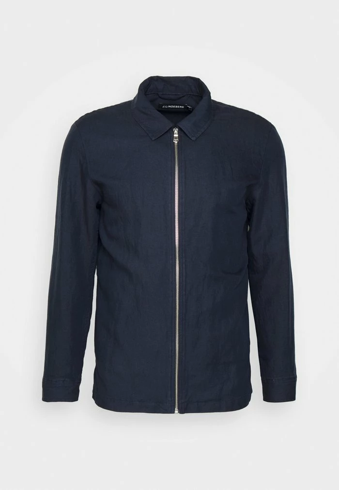 JASON ZIP OVERSHIRT - Light jacket - navy