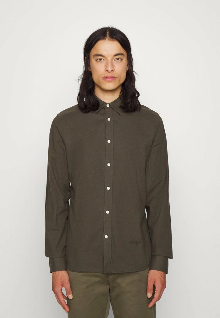 LIGHT SLIM - Shirt - forest green