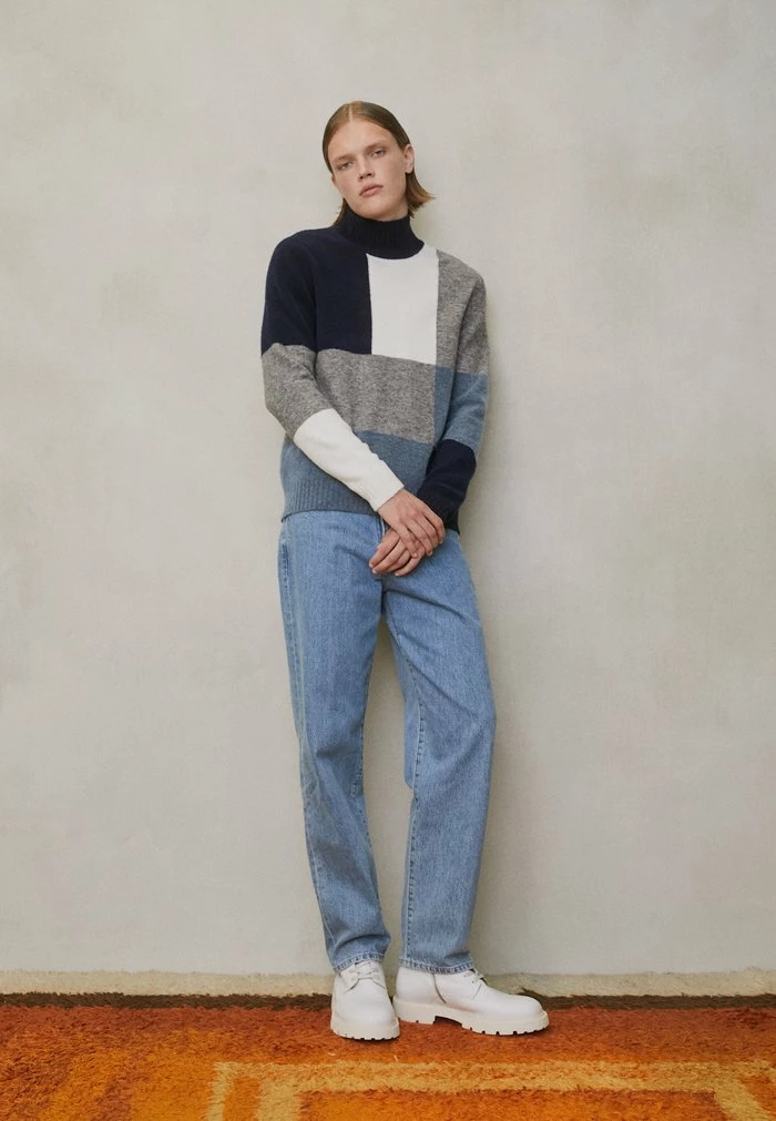 ORIAN TURTLENECK - Jumper - nautical blue