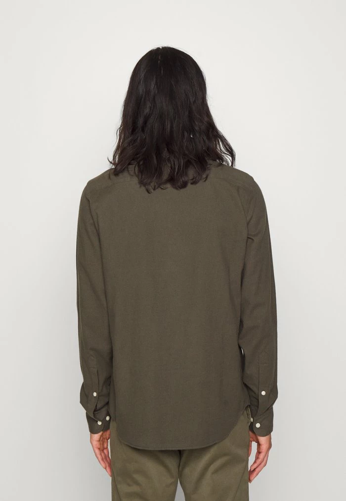 LIGHT SLIM - Shirt - forest green