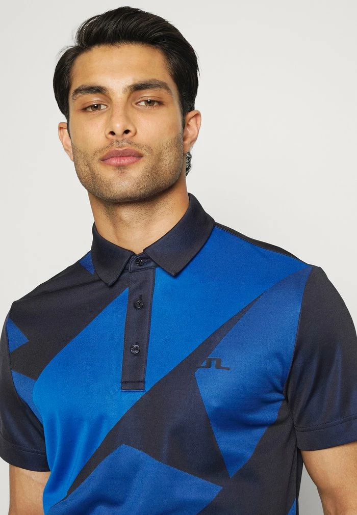 PATCH REGULAR FIT - Polo shirt - navy