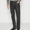 J.LINDEBERG CODY COATED - Straight Leg Jeans - Black
