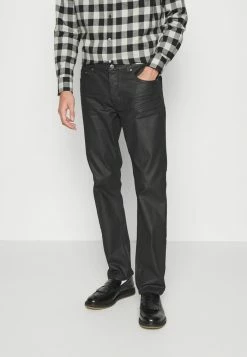 J.LINDEBERG CODY COATED - Straight Leg Jeans - Black