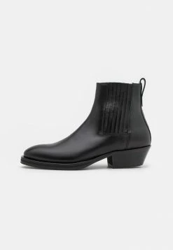 J.LINDEBERG JESSE WESTERN BOOT - Classic Ankle Boots - Black