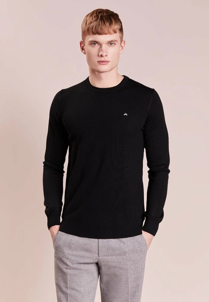 LYLE TRUE MERINO - Jumper - black