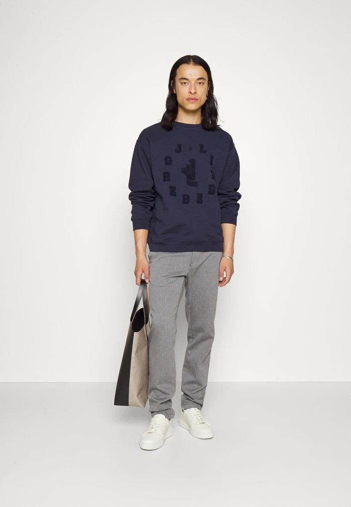 KYZER LOGO CREW NECK - Sweatshirt - navy