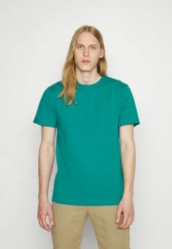 J.LINDEBERG SID OVERDYED MELANGE - Basic T-shirt - Deep Lake