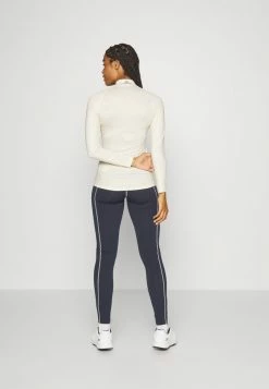 J.LINDEBERG ASA PRINT SOFT COMPRESSION - Long Sleeved Top - White Monogram Check -J.LINDEBERG SHOP 62dfd539a36f440685d7e3601afad893