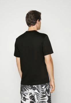J.LINDEBERG MOCK NECK - Basic T-shirt - Black -J.LINDEBERG SHOP 630094602e624225a07254738dfb8a8c