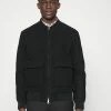 J.LINDEBERG THOM HYBRID JACKET - Bomber Jacket - Black
