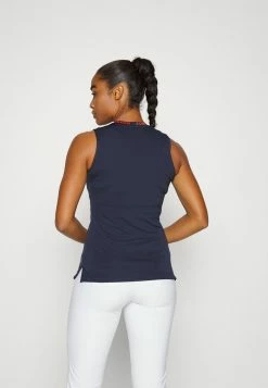 J.LINDEBERG LEYA SLEEVELESS - Sports T-shirt - Navy -J.LINDEBERG SHOP 6bb7475c5f3742f7ba1011a26665350e