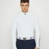 J.LINDEBERG AELLO SOFT COMPRESSION - Long Sleeved Top - White