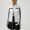 J.LINDEBERG JANICE MID LAYER - Zip-up Sweatshirt - White