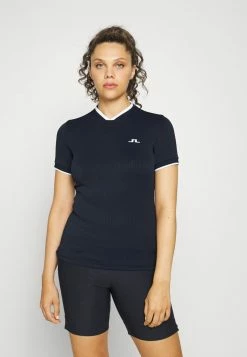 J.LINDEBERG PARVIN - Basic T-shirt - Navy