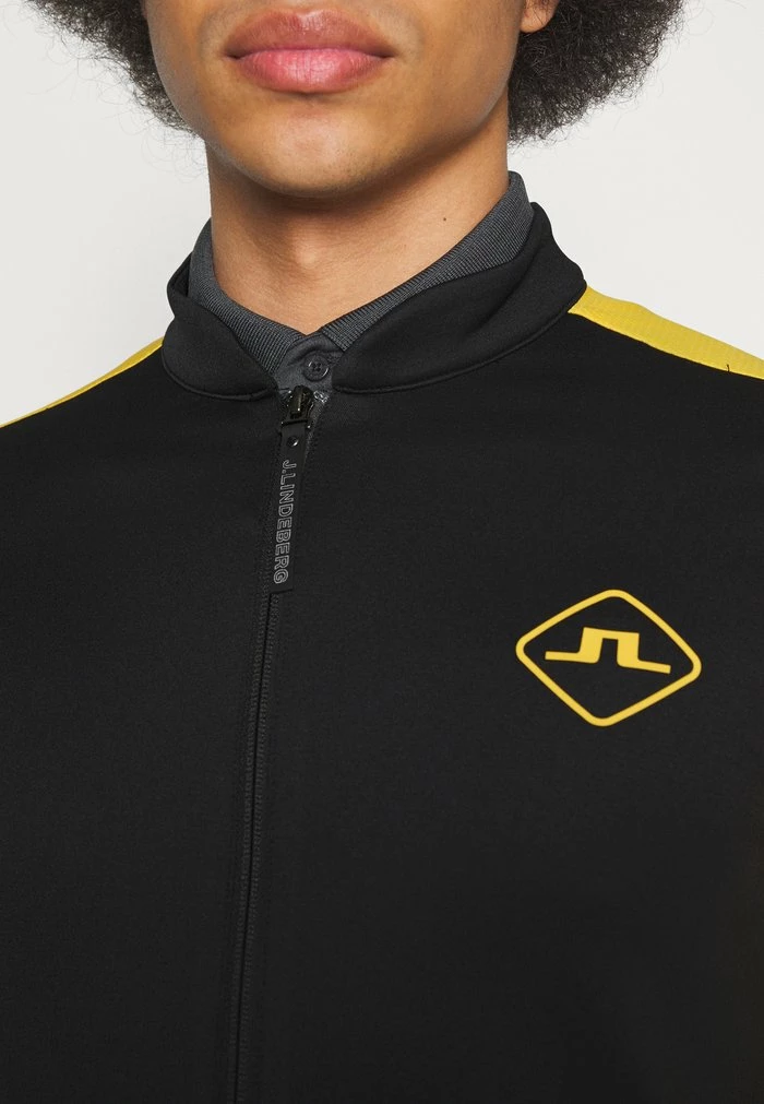 CASTOR MID LAYER - Zip-up sweatshirt - black