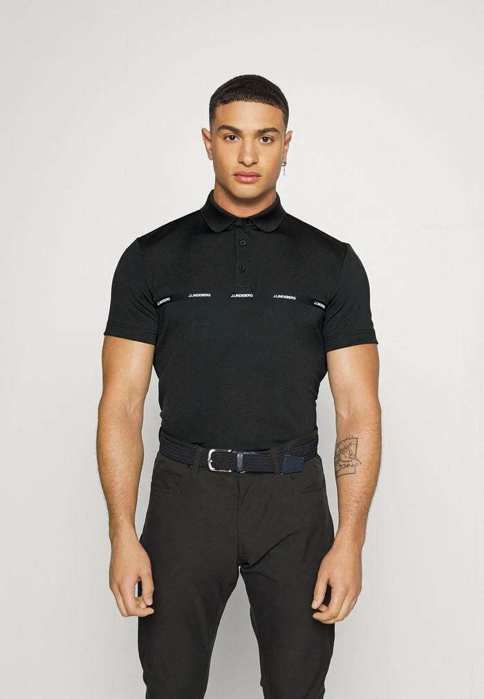 CHAD SLIM FIT GOLF THE MASTERS TOUR EDITION - Polo shirt - black