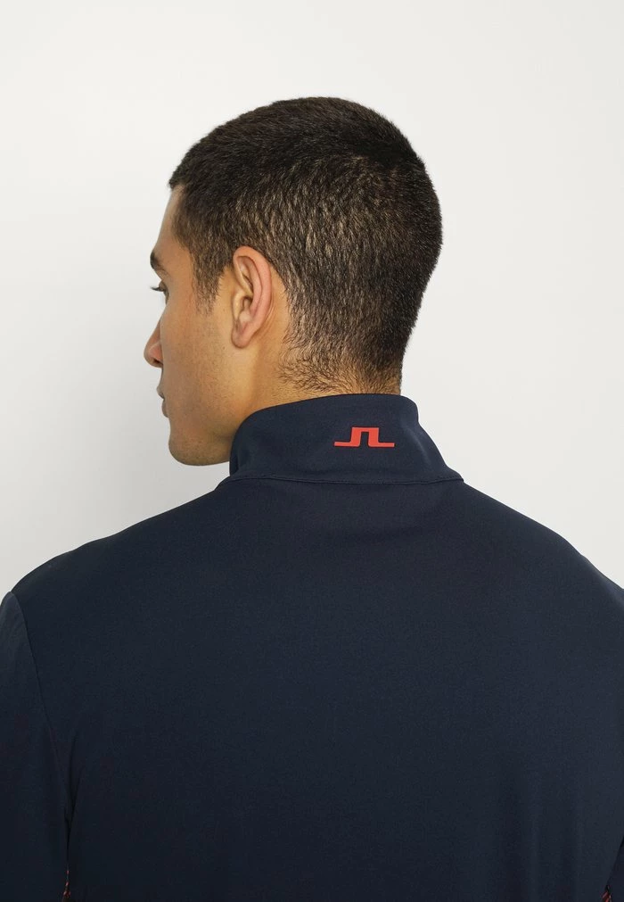 EMANUEL GOLF MID LAYER - Long sleeved top - ketchup bridge monogram