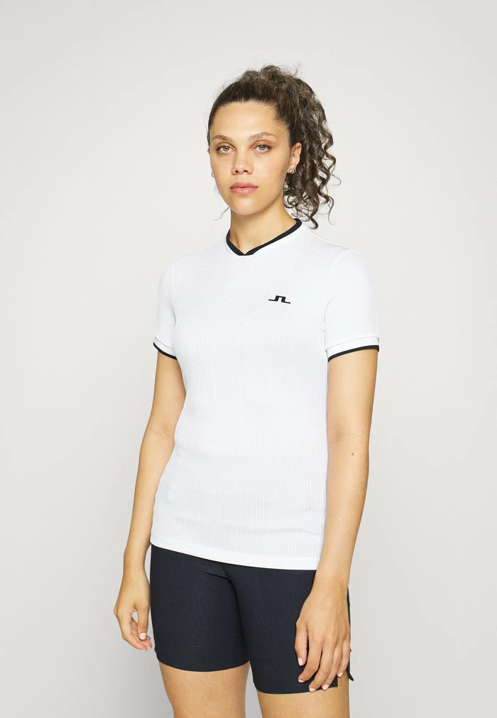 PARVIN - Basic T-shirt - white