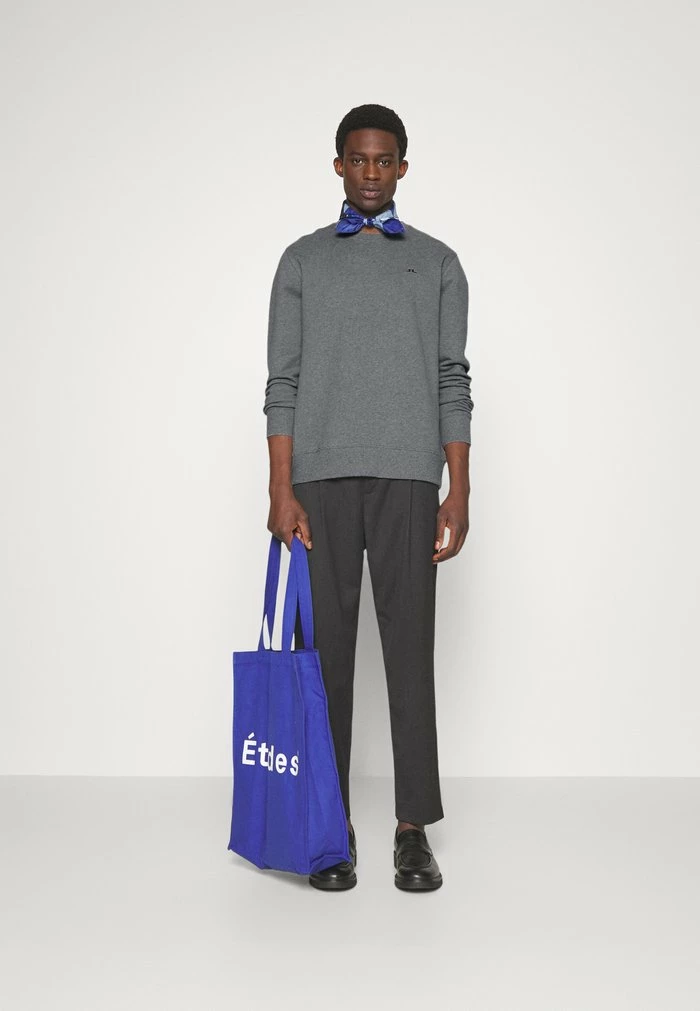 CREW NECK - Sweatshirt - mid grey melange