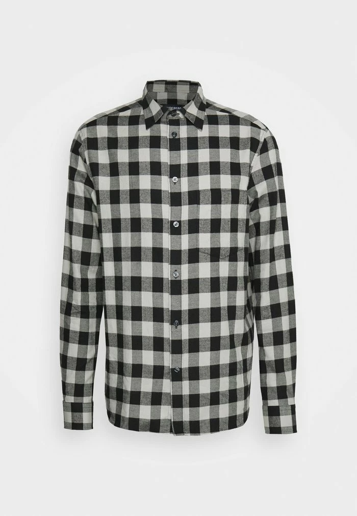 J.LINDEBERG WOTON GINGHAM REG FIT - Shirt - Black 6 J.LINDEBERG WOTON GINGHAM REG FIT - Shirt - Black - Image 6
