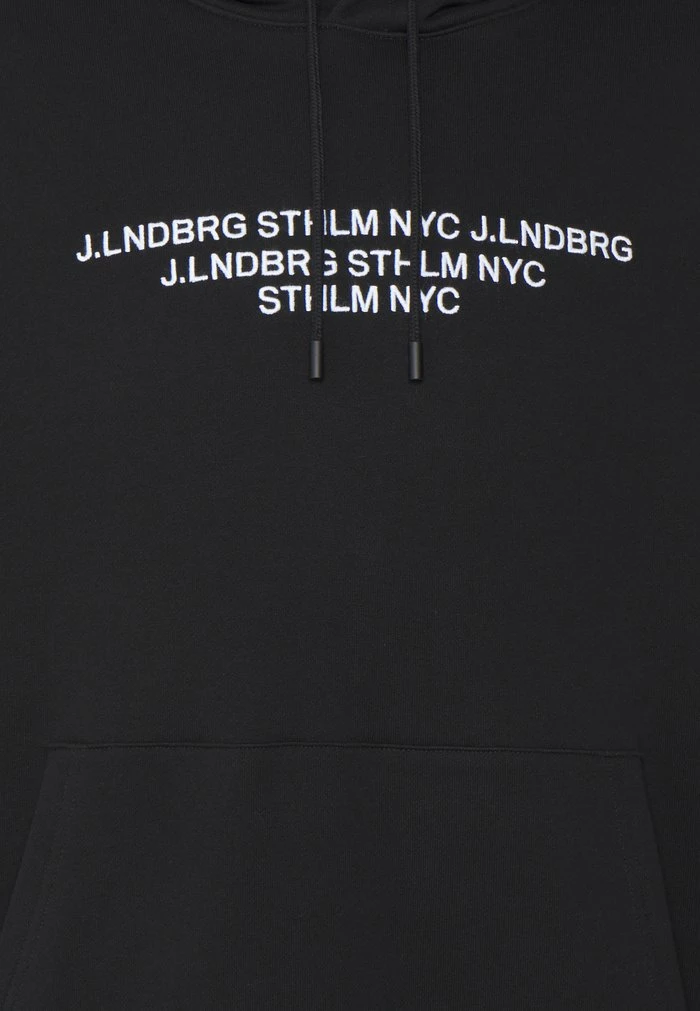 J.LINDEBERG HURL LOGO HOOD - Sweatshirt - Black 3 J.LINDEBERG HURL LOGO HOOD - Sweatshirt - Black - Image 3