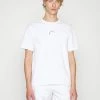 J.LINDEBERG COLLIN LOGO PRINT - Print T-shirt - White