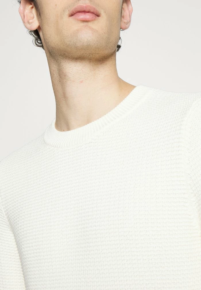 ARCHER STRUCTURE - Jumper - whisper white