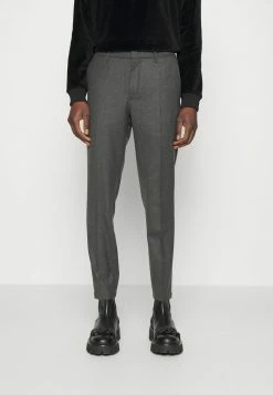 J.LINDEBERG SASHA COMMUTER - Trousers - Dark Grey Melange